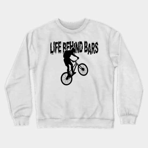 Bike Crewneck Sweatshirt by Hudkins